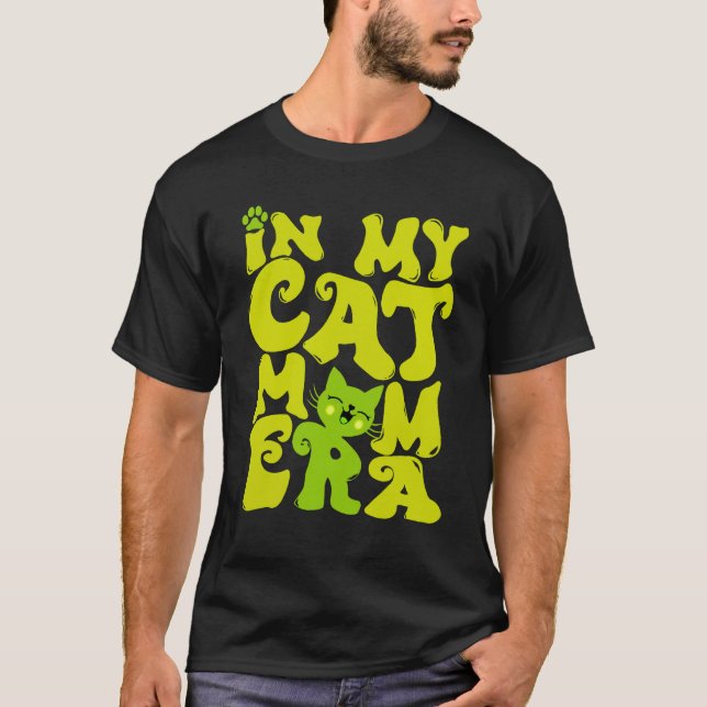Camiseta Em Meu Gato Mãe Era Gato Bonito Mãe (Frente)