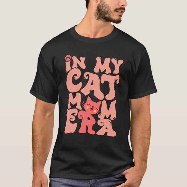 Camiseta Em Meu Gato Mãe Era Gato Bonito Mãe (Frente)