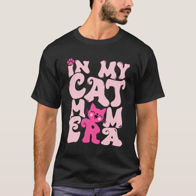 Camiseta Em Meu Gato Mãe Era Gato Bonito Mãe (Frente)