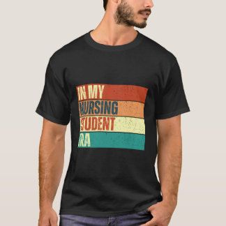 Camiseta Em Meu Produto De Enfermagem Da Era Estudante