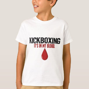 Camiseta Em meu sangue KICKBOXING
