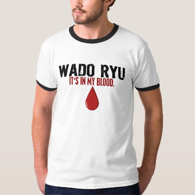 Camiseta Em meu sangue WADO RYU (Frente)