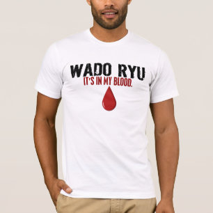 Camiseta Em meu sangue WADO RYU 1,1