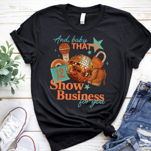 Camiseta Em Meu Show Rapariga Era Uma Imagem Gráfica Mulher