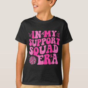 Camiseta Em Meu Suporte, Cancer De Mama Groovy Era