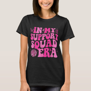 Camiseta Em Meu Suporte, Cancer De Mama Groovy Era