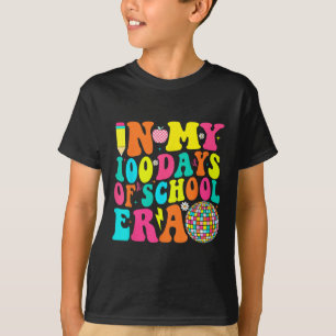 Camiseta Em Meus 100 Dias De Professores Na Era Da Escola,