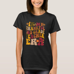 Camiseta Em meus agradecidos Obrigados da Era do Professor