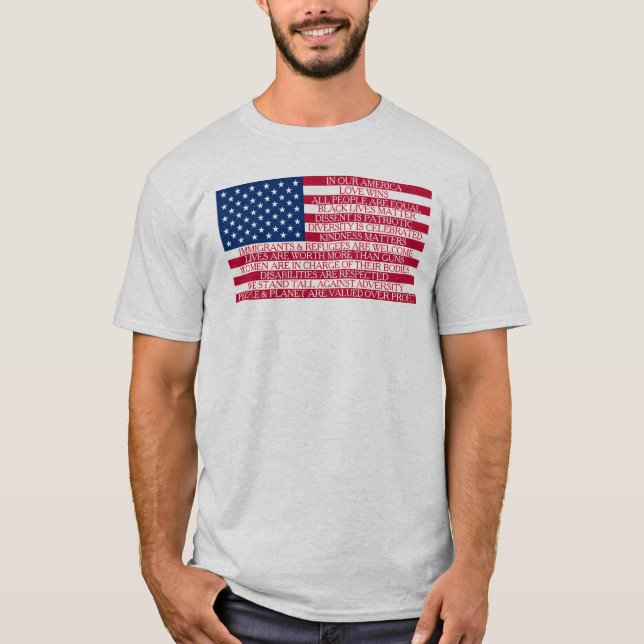 Camiseta Em Minha América (Frente)