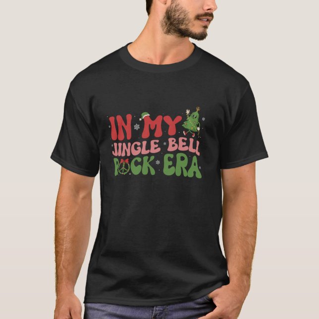 Camiseta Em Minha Bell Era Groovy Árvore De Natal P (Frente)