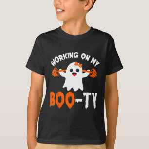 Camiseta Em Minha Booty Gym Booty Boo-tee Ghost Pun Men Wom