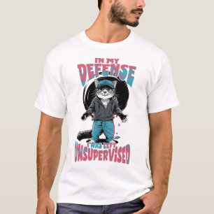 Camiseta Em Minha Defesa, Eu Fui Deixado Sem Supervisão