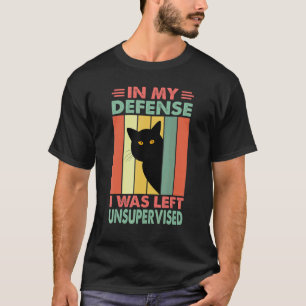 Camiseta Em Minha Defesa Eu Fui Deixado Sem Supervisão Ga