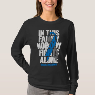 Camiseta Em Novembro Nós Usamos Azul T1d T2d Diabético Diab