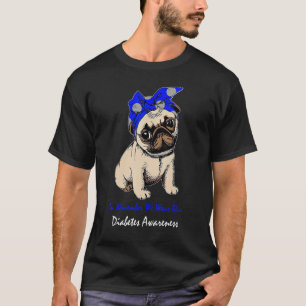 Camiseta Em Novembro Usamos Fitas Azuis de Conscientização