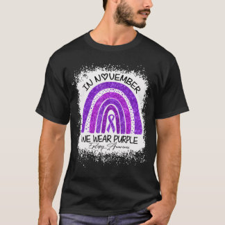 Camiseta Em novembro, Vestimos a Consciência da Epilepsia R
