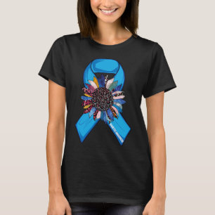 Camiseta Em novembro Vestimos Diabetes Azuis