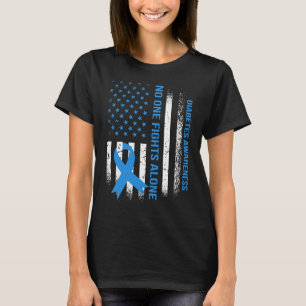 Camiseta Em novembro Vestimos Diabetes Diabéticos T1D T2D A