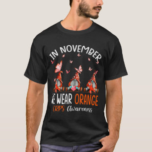 Camiseta Em Novembro, Vestimos Os Gnomos De Consciência Das