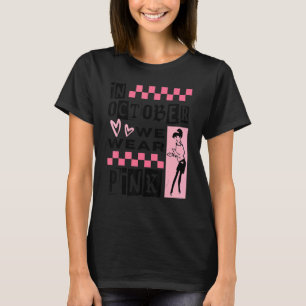 Camiseta Em Outubro Nós Usamos Rosa Ska Rude Girl_1