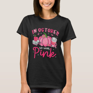 Camiseta Em Outubro Usamos Nk Conscientização do Câncer de