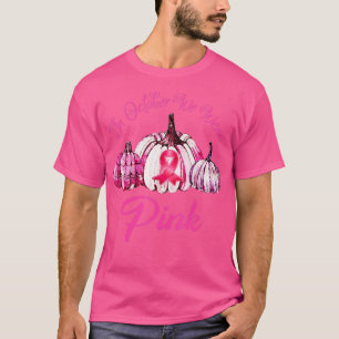 Camiseta Em outubro, Vestimos a consciência cor-de-rosa sob