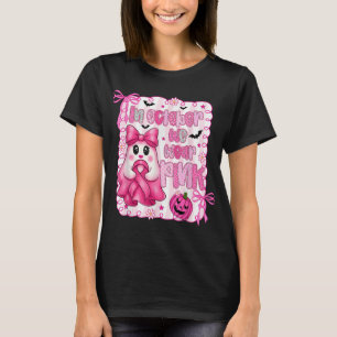 Camiseta Em outubro, Vestimos a consciência cor-de-rosa sob