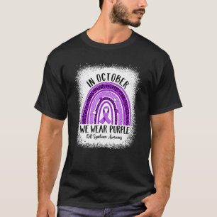 Camiseta Em outubro, Vestimos a Consciência da Síndrome de