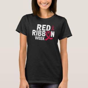 Camiseta Em outubro Vestimos a Semana da Fita Vermelha Sens