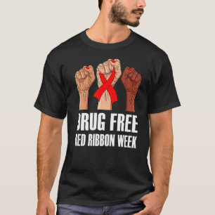 Camiseta Em outubro Vestimos a Semana Vermelha da Fita Cons