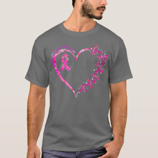 Camiseta Em outubro, Vestimos a Sensibilização do Cancer ro