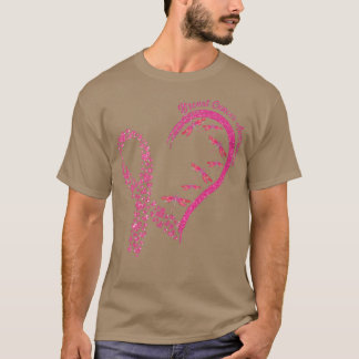Camiseta Em outubro, Vestimos a Sensibilização do Cancer ro