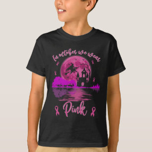 Camiseta Em outubro, Vestimos Cancer de Mama do Dia das Bru