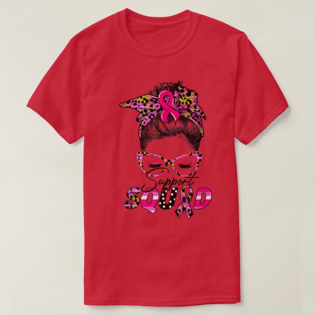 Camiseta Em outubro, Vestimos Cancer De Mama Rosa Midinha (Frente do Design)