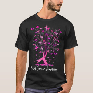 Camiseta Em outubro, Vestimos Cancer de seio de árvore de f