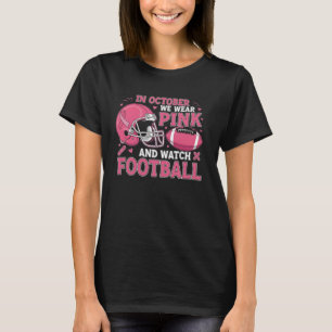 Camiseta Em outubro Vestimos Cancer Rosa