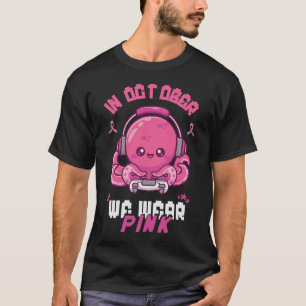 Camiseta Em outubro Vestimos Crianças De Jogos De Cancer Ro
