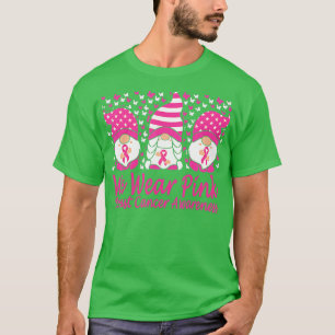 Camiseta Em outubro Vestimos Gnomo Rosa Cancer Mama Awaren