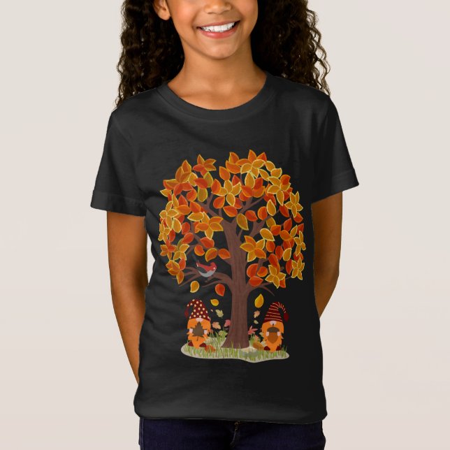 Camiseta Em outubro, Vestimos Gnomos Rosa Conhecidos Pelo C (Frente)