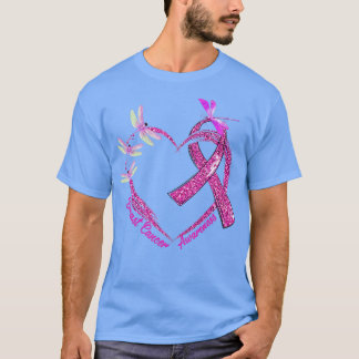 Camiseta Em outubro, Vestimos Lata de Dragonfly Cardíaca Ro