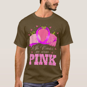 Camiseta Em outubro, Vestimos Leopard Pumpkin Bre