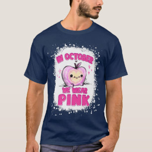 Camiseta Em outubro, Vestimos o Cancer de Mama de Professor