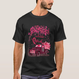 Camiseta Em outubro, Vestimos O Pink Truck Pumpkin Breve Ca