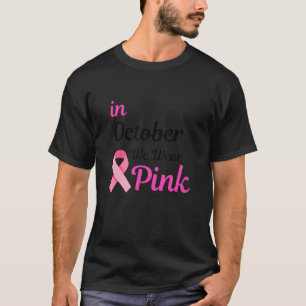 Camiseta Em Outubro, Vestimos O Rosa E Assistimos Ao Futebo