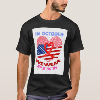 CAMISETA EM OUTUBRO VESTIMOS PINK