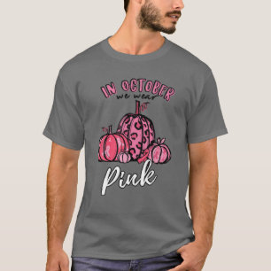 Camiseta Em outubro, Vestimos Presentes De Halloween De Abó