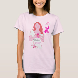 Camiseta em outubro vestimos rosa