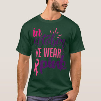 Camiseta Em outubro Vestimos Rosa