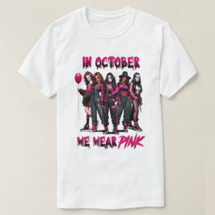 Camiseta Em outubro, Vestimos Rosa 2025 — Juntemos-nos ao M