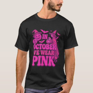Camiseta Em outubro Vestimos Rosa - Cancer de Mama do Hallo